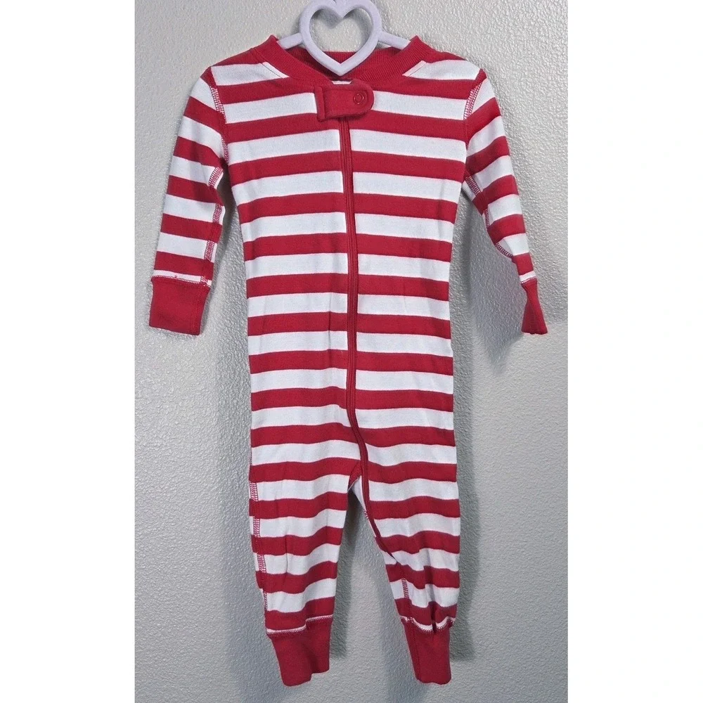 Hanna‎ Andersson + Burt's Bees Baby Pajama Bundle 3pc Organic Cotton 6-12M